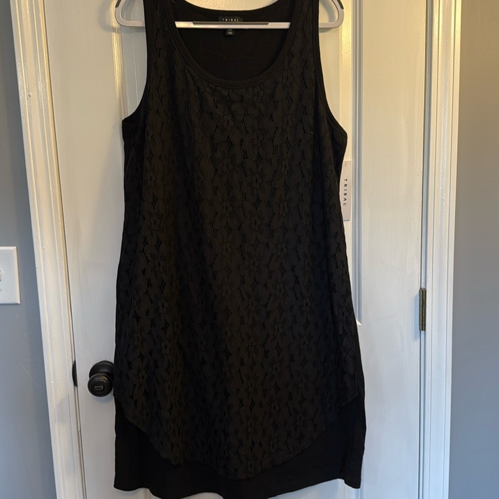 Tribal Black Sheath Mini Dress for Cocktail Nights